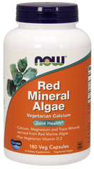 Червоні водорості, Red Mineral Algae, Now Foods, 180 капсул - фото