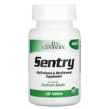 Вітаміни і мінерали, Sentry, Multivitamin & Multimineral, 21st Century, 130 таблеток, фото
