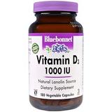 Витамин Д3, Bluebonnet Nutrition, 1000 МЕ, 180 капсул, фото