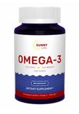 Омега-3, рыбий жир, Omega-3 Active Powerful, Sunny Caps, 1000 мг, 100 гелевых капсул, фото