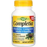 Мультивітаміни для діабетиків, Completia, Diabetic Multi-Vitamin, Nature's Way, без заліза, 90 таблеток, фото